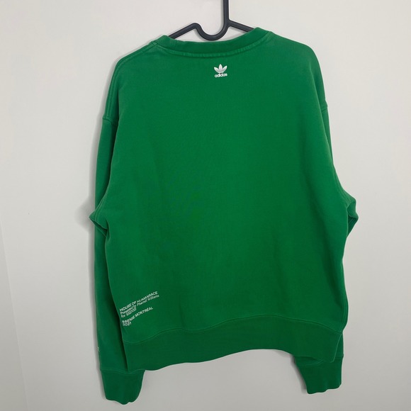 Adidas Humanrace Pharrell Williams SSENSE Limited Edition Sweatshirt Green L - Picture 8 of 10